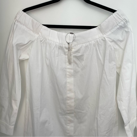 ASOS off shoulder shirt dress. - Picture 3 of 5